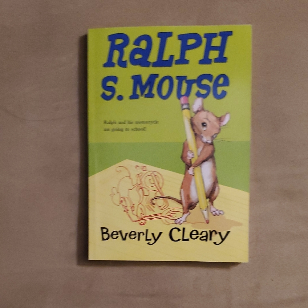 Vintage Scholastic Ralph S. Mouse Book - Green and Yellow Cover